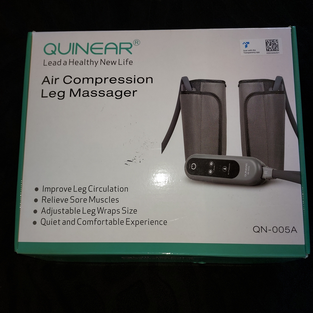 **PENDING** Gray Air Compression Leg Massager